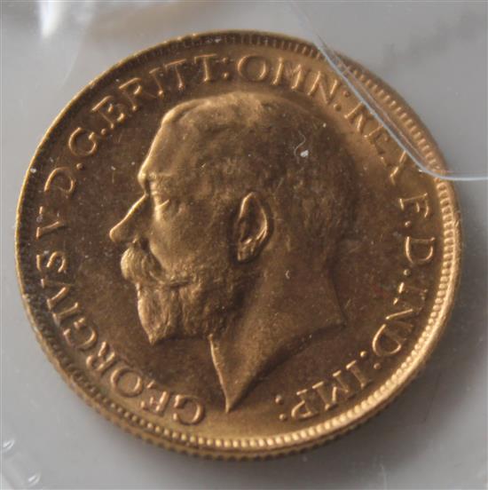 1915 gold sovereign